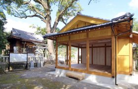 勝地天満社「神楽殿」