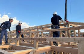 上棟しました！