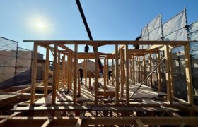 上棟しました！