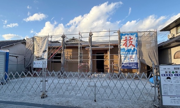 上棟しました！